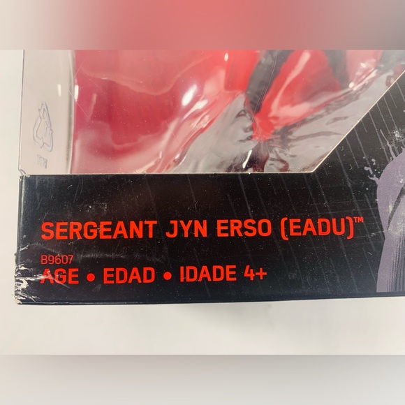 NEW Star Wars Rogue One SERGEANT JYN ERSO EADU Black Series Hasbro 6" Kmart - Picture 6 of 7